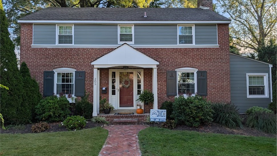 Gutters, Siding Project in Wilmington, Delaware by Delaware Exteriors