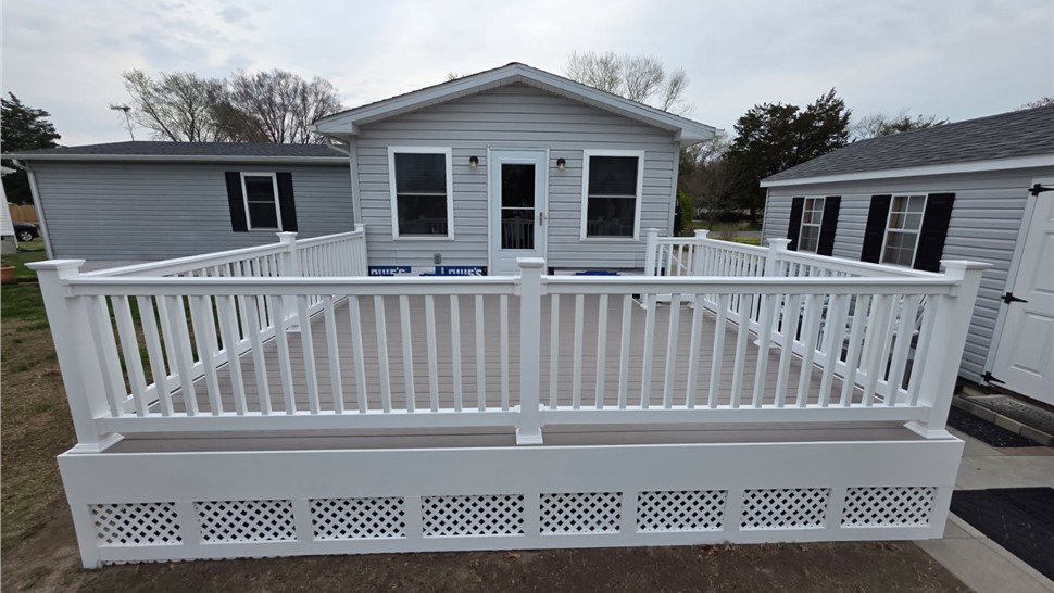 Decks, Roofing, Siding Project in Millsboro, Delaware by Delaware Exteriors