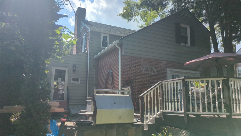 Gutters, Siding Project in Wilmington, Delaware by Delaware Exteriors