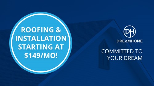 Roof & Installation Starting at $149/MO!
