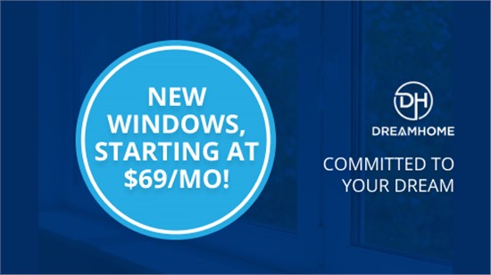 New Windows, Starting at $69/Month!