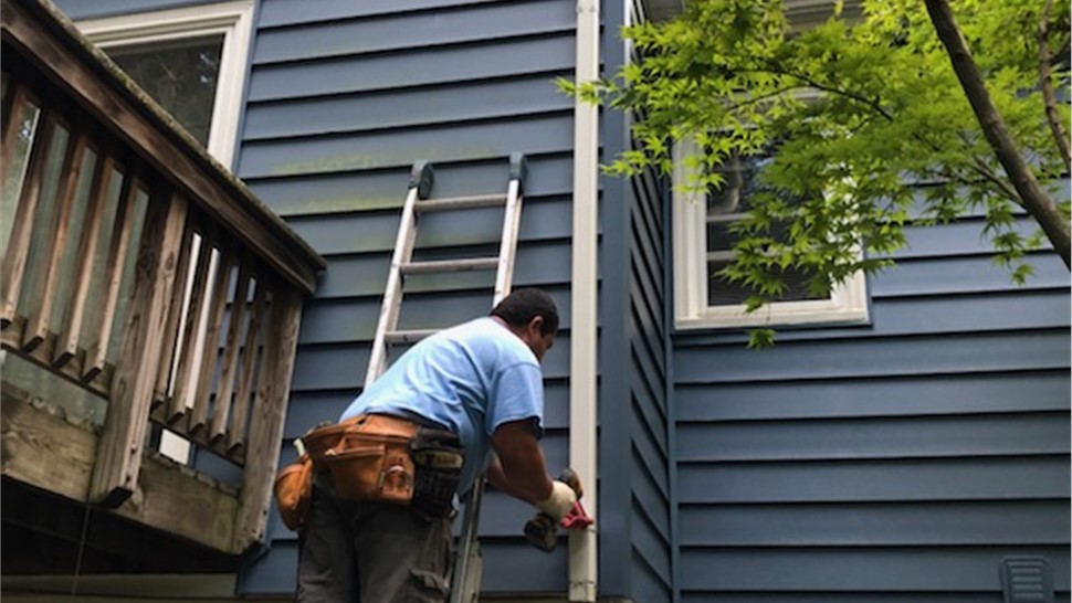 Gutters Project Project in Springfield, VA by DreamHome, Inc.