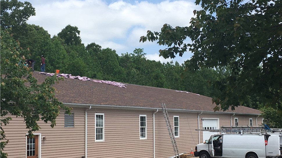 Roofing Project Project in Stafford, VA by DreamHome, Inc.