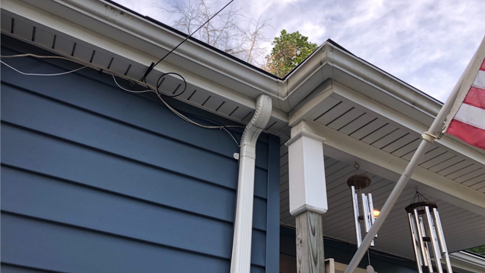 Gutters Project Project in Springfield, VA by DreamHome, Inc.