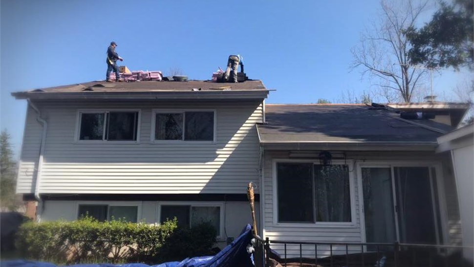 Roofing Project Project in Sterling, VA by DreamHome, Inc.