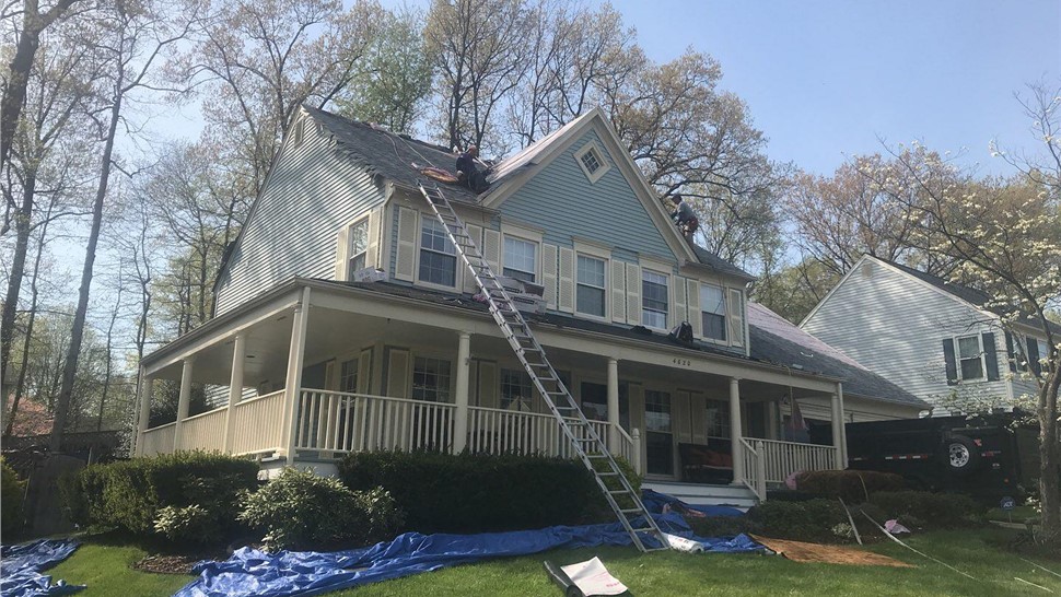 Roofing Project Project in Chantilly, VA by DreamHome, Inc.