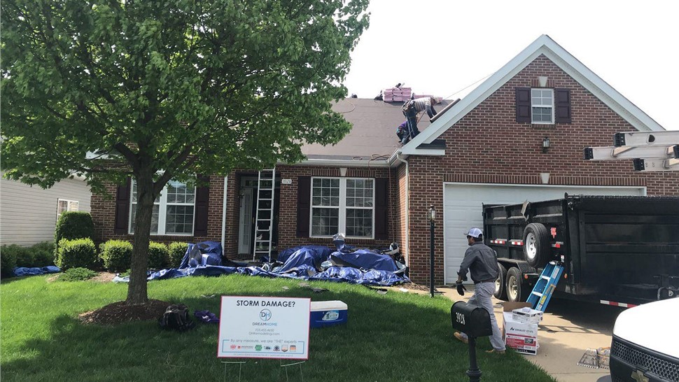 Roofing Project Project in Dumfries, VA by DreamHome, Inc.