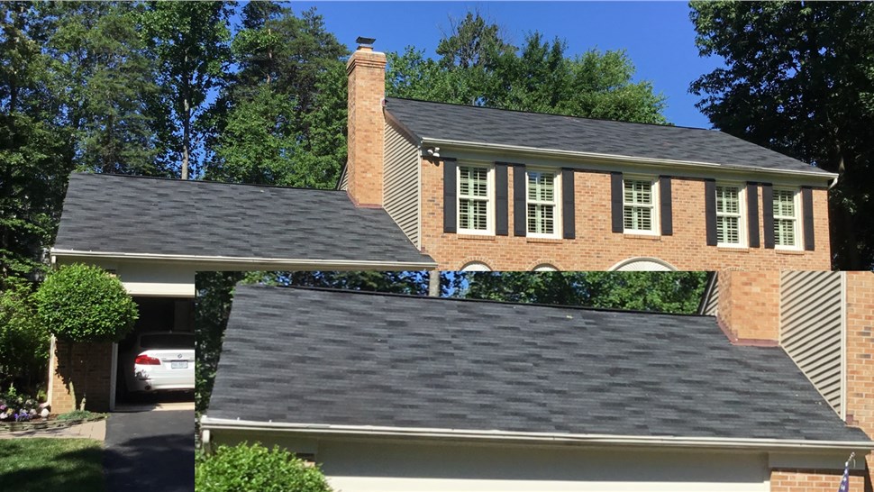 Gutters Project Project in Woodbridge, VA by DreamHome, Inc.