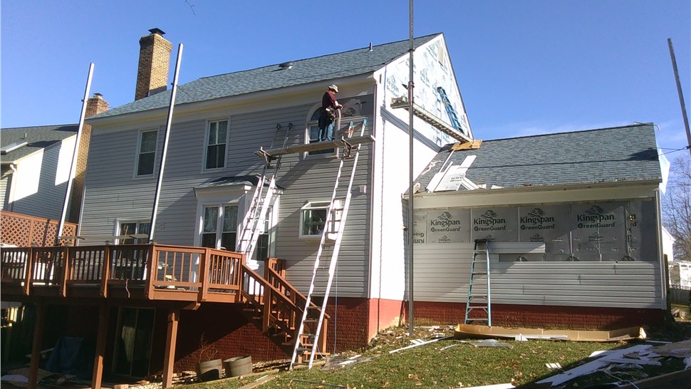 Siding Project Project in Woodbridge, VA by DreamHome, Inc.