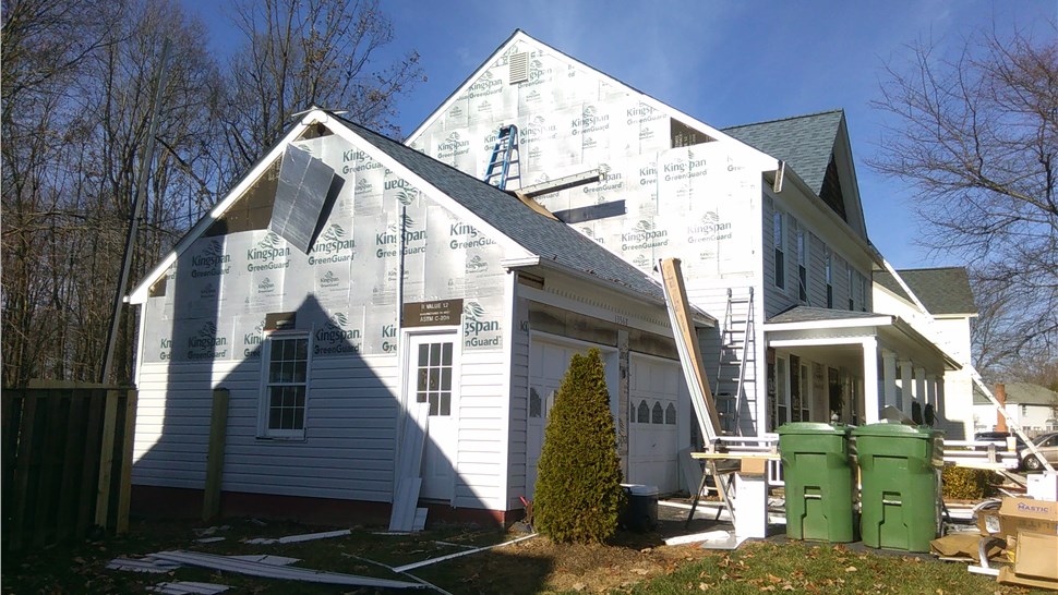Siding Project Project in Woodbridge, VA by DreamHome, Inc.