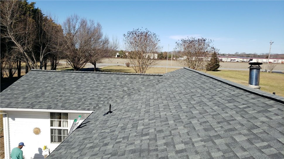 Roofing Project Project in Prince Frederick, MD by DreamHome, Inc.