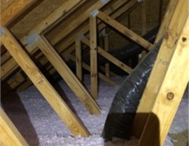 Attic Insulation Project Project in Clarksville, MD by DreamHome, Inc.