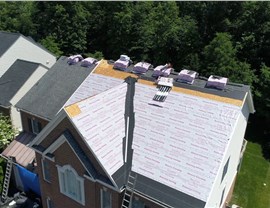 Roofing Project Project in Woodbridge, VA by DreamHome, Inc.