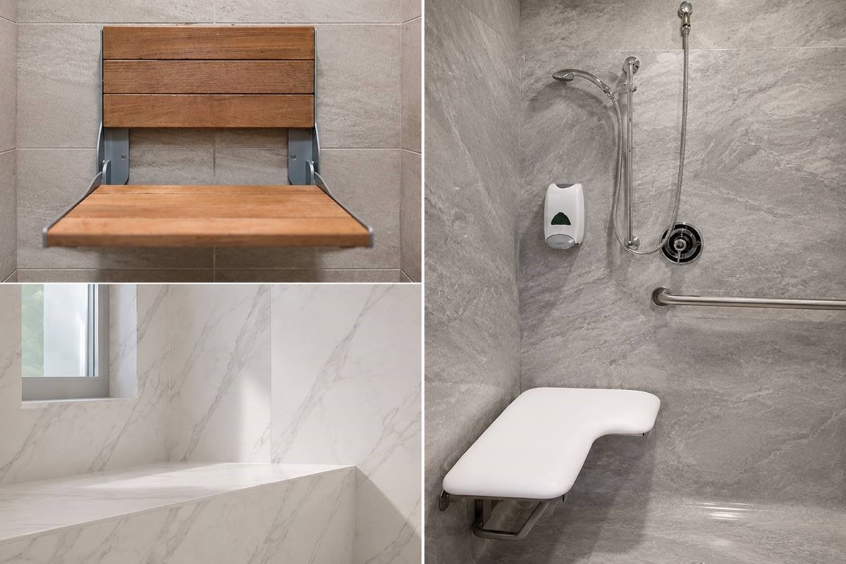 Things to Consider When Choosing Permanent Shower Seating