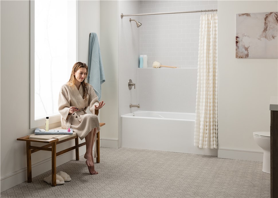 Bath & Shower Remodels BOGO FREE, PLUS a Free Entry Door, and No Payments or Interest for 18 months.