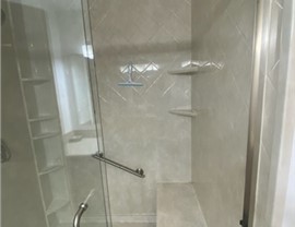 Shower Remodeling Project in Carmel, IN by Baths By Bee