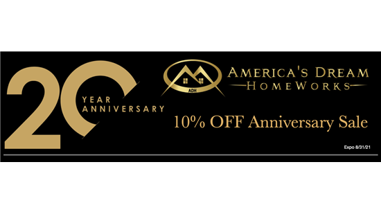 10% OFF Anniversary Sale