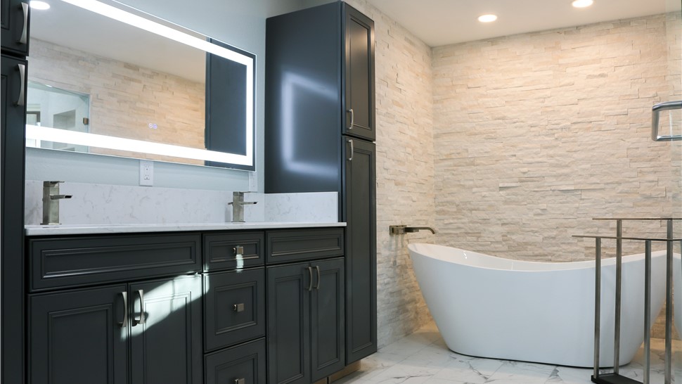 Bathroom Remodeling, Flooring, Countertops Project in Placerville, CA by America's Dream HomeWorks