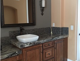 Bathroom Remodeling, Countertops, Custom Cabinetry, Flooring, Kitchen Remodeling Project in North Highlands, CA by America's Dream HomeWorks