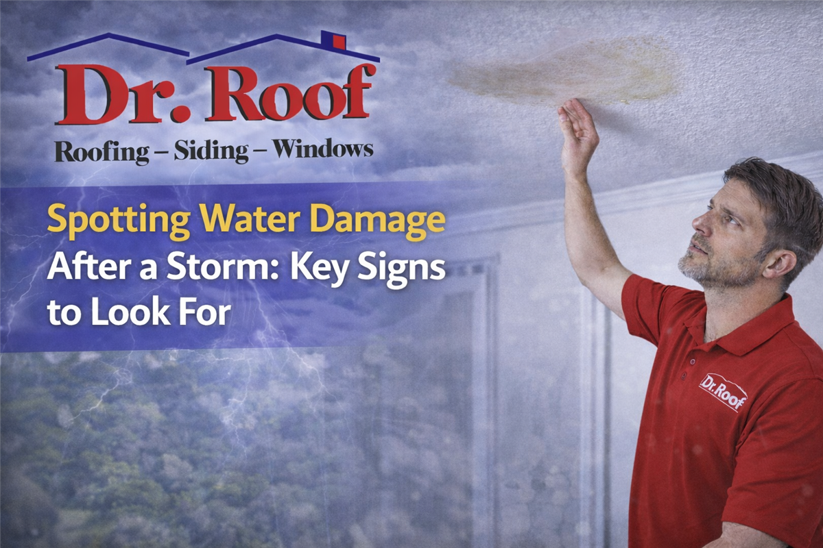 Spotting Water Damage After a Storm: Key Signs to Look For