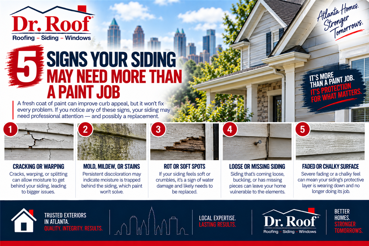 5 Signs Your Siding May Need More Than a Paint Job