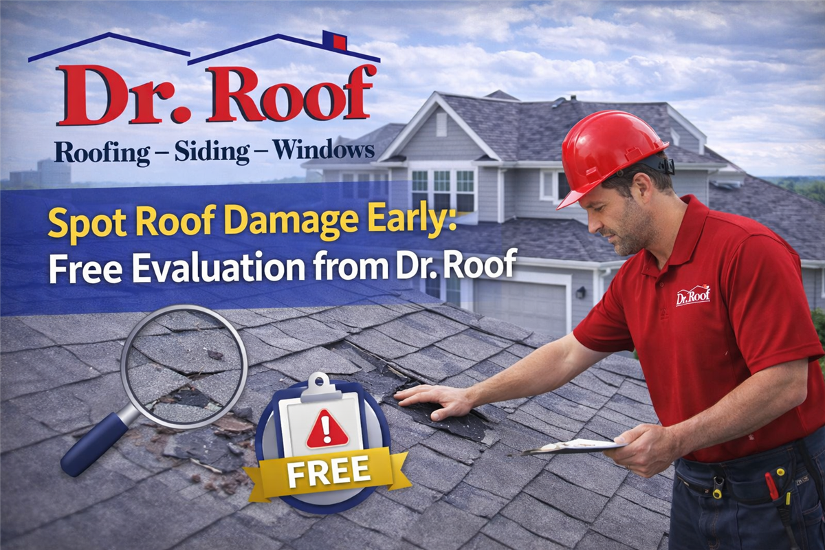 Spot Roof Damage Early: Free Evaluation from Dr. Roof
