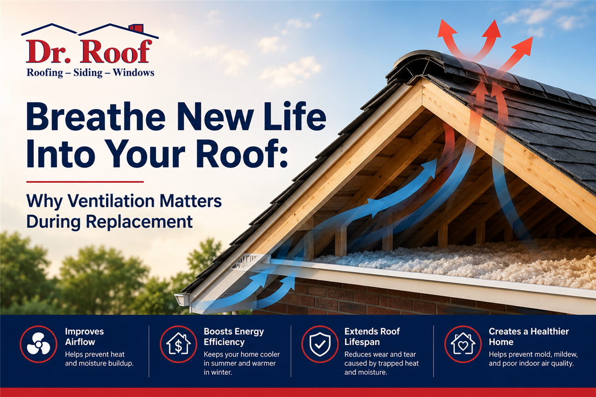 Breathe New Life Into Your Roof: Why Ventilation Matters During Replacement