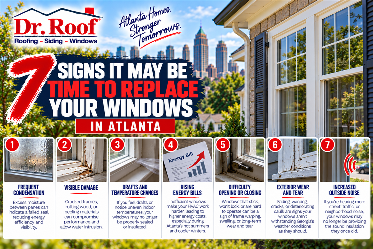 7 Signs It May Be Time to Replace Your Windows in Atlanta