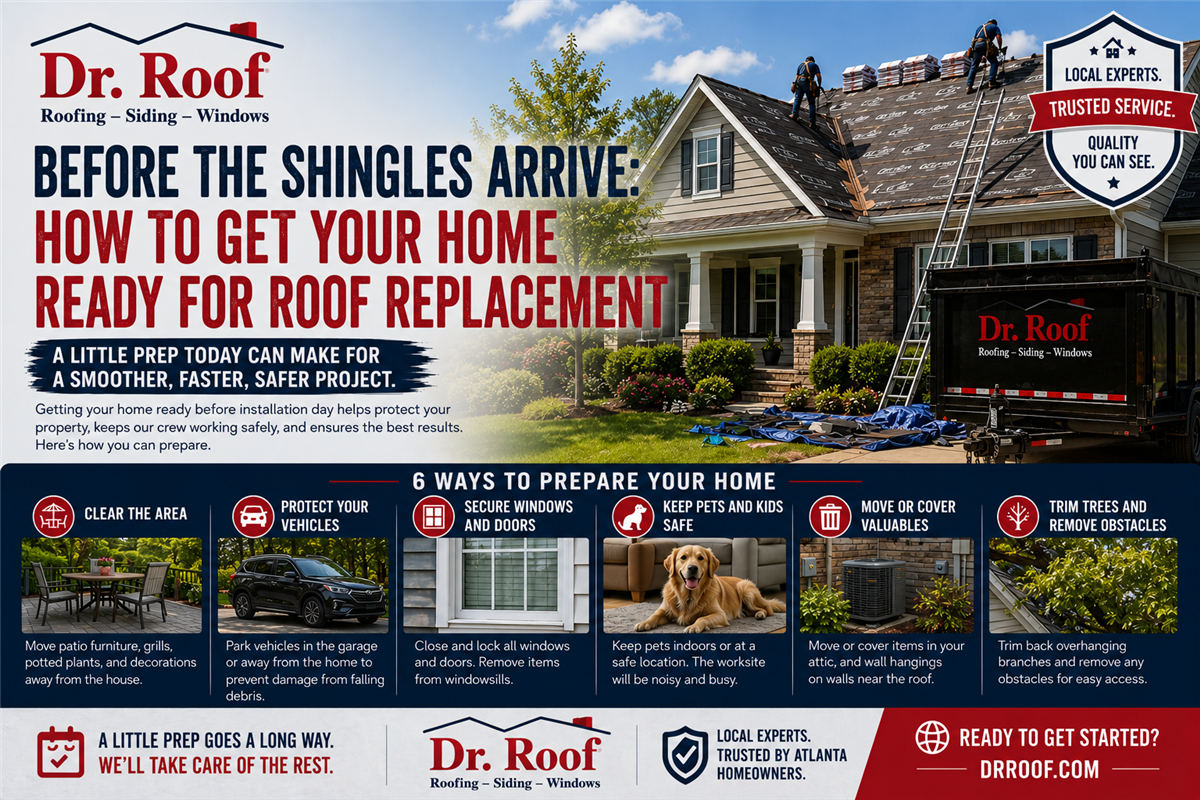 Before the Shingles Arrive: How to Get Your Home Ready for Roof Replacement