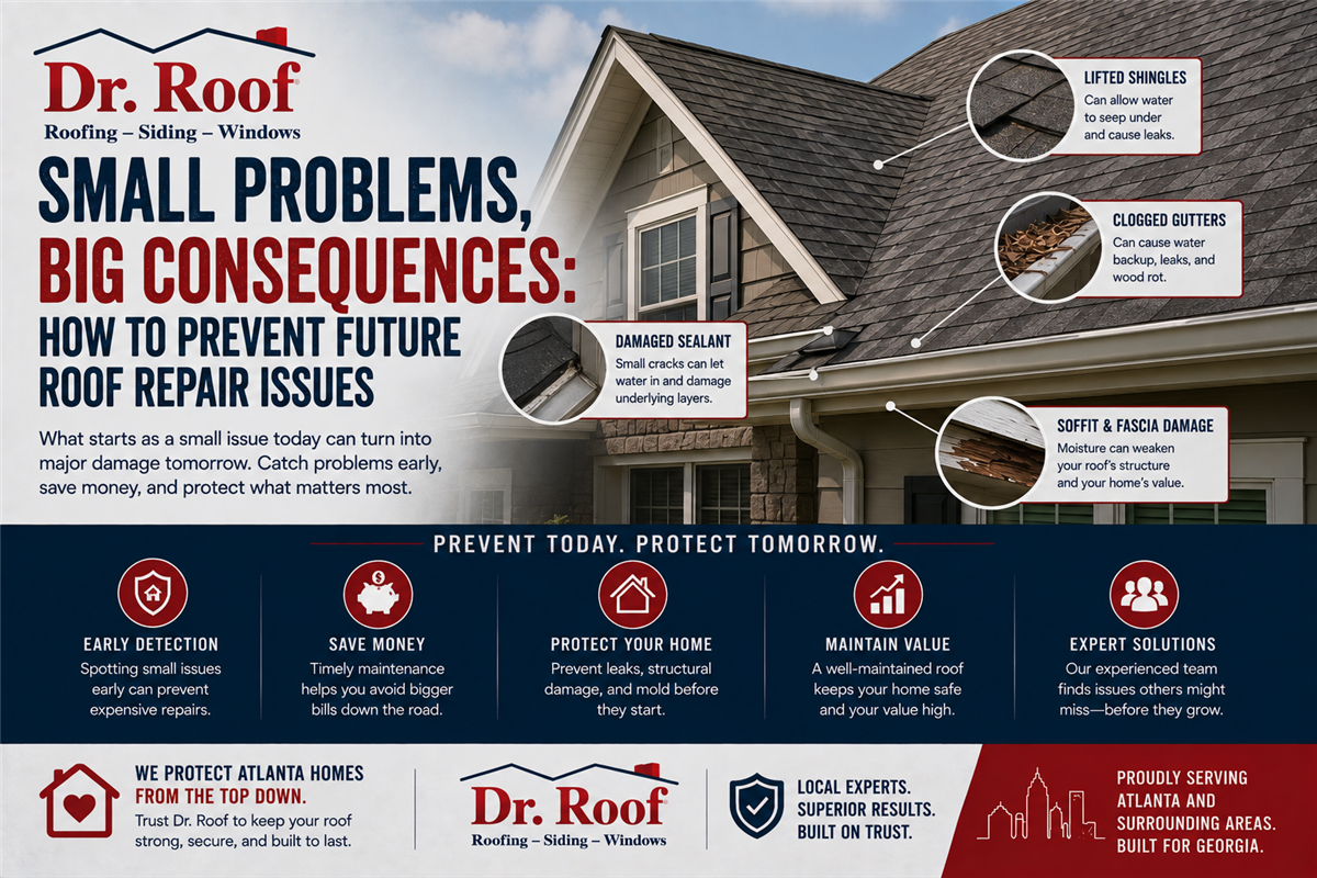 Small Problems, Big Consequences: How to Prevent Future Roof Repair Issues