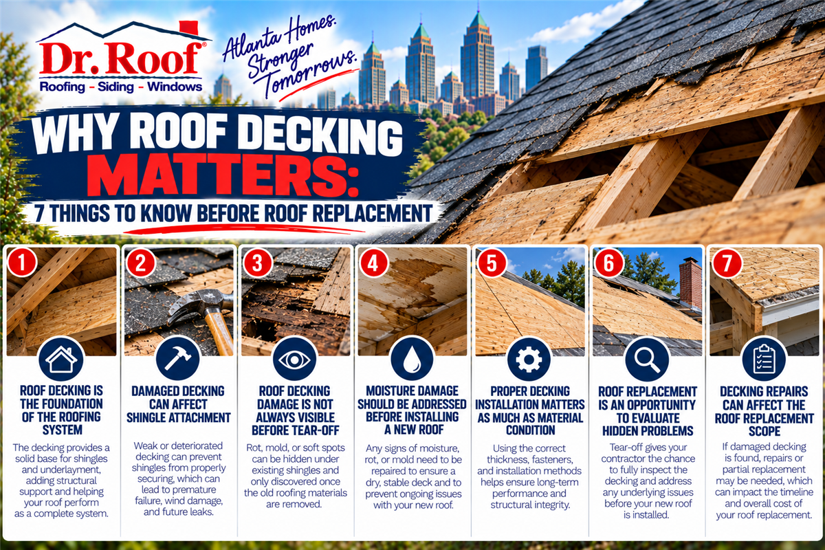 Why Roof Decking Matters: 7 Things to Know Before Roof Replacement