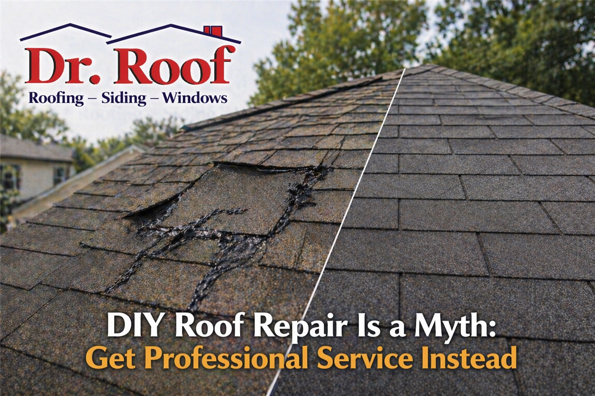 DIY Roof Repair Is a Myth: Get Professional Service Instead