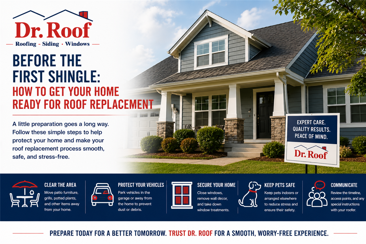 Before the First Shingle: How to Get Your Home Ready for Roof Replacement