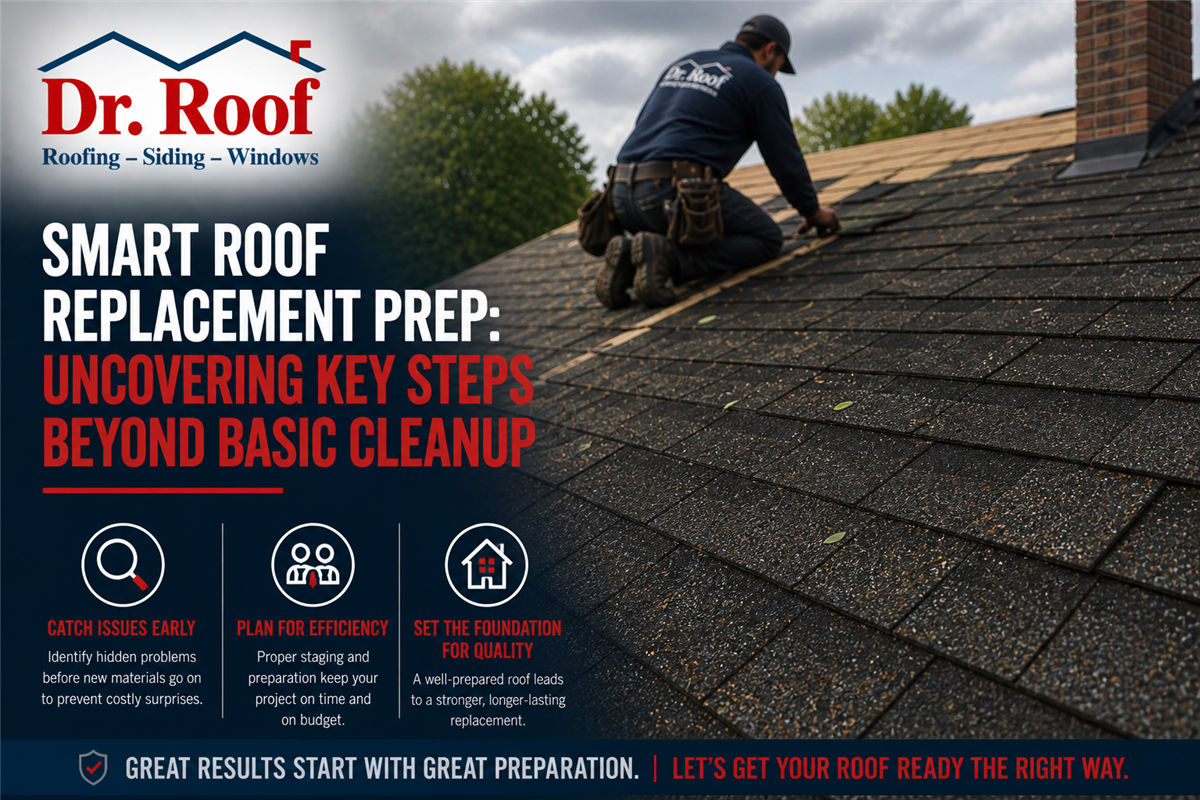 Smart Roof Replacement Prep: Uncovering Key Steps Beyond Basic Cleanup