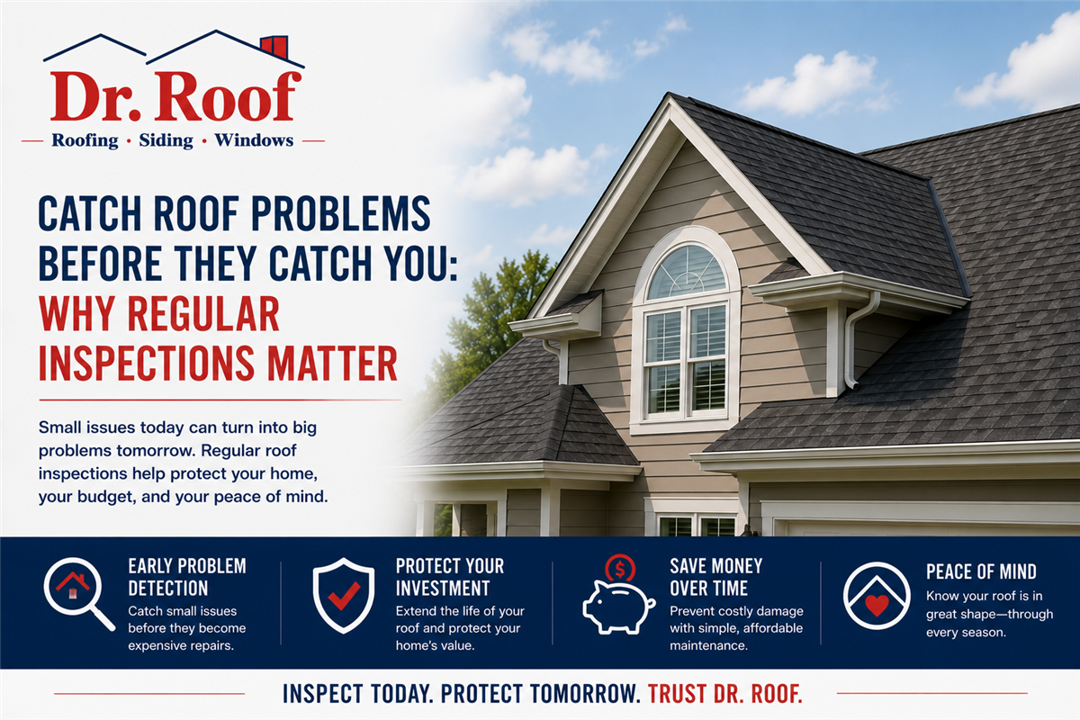 Catch Roof Problems Before They Catch You: Why Regular Inspections Matter