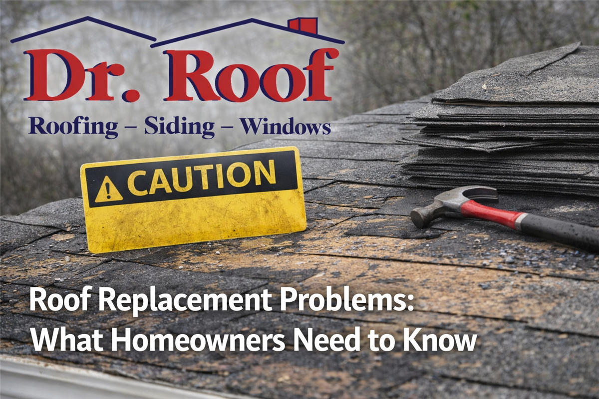 Roof Replacement Problems: What Homeowners Need to Know