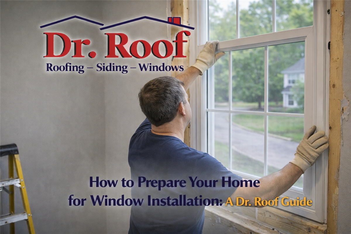 How to Prepare Your Home for Window Installation: A Dr. Roof Guide