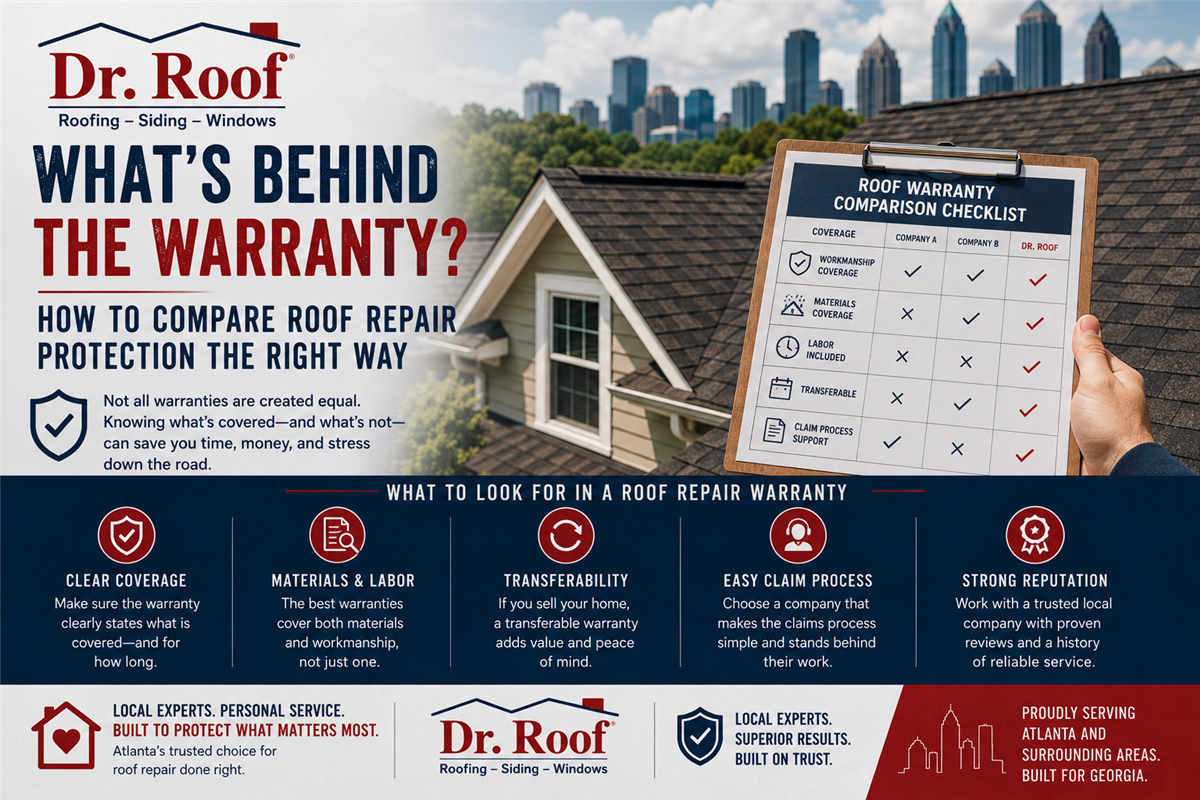What’s Behind the Warranty? How to Compare Roof Repair Protection the Right Way