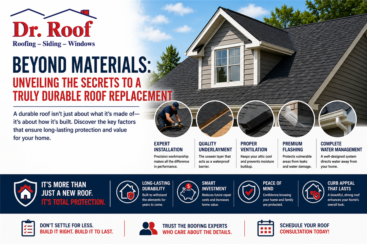 Beyond Materials: Unveiling the Secrets to a Truly Durable Roof Replacement