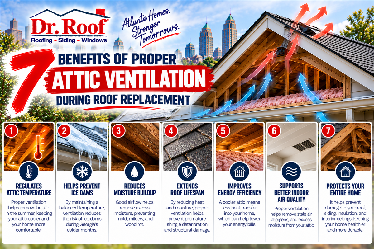 7 Benefits of Proper Attic Ventilation During Roof Replacement