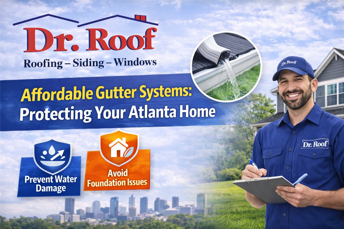 Affordable Gutter Systems: Protecting Your Atlanta Home