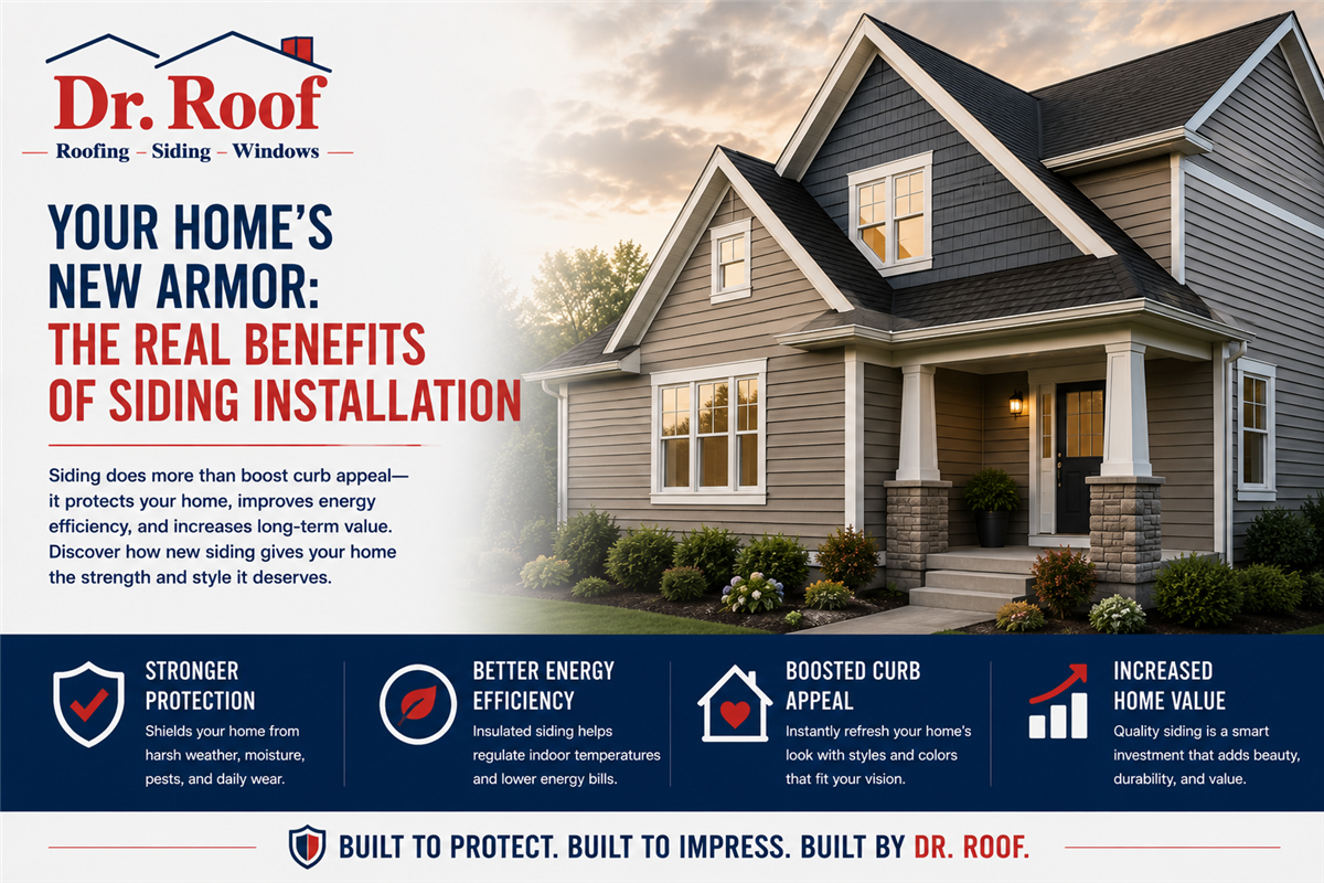 Your Home’s New Armor: The Real Benefits of Siding Installation