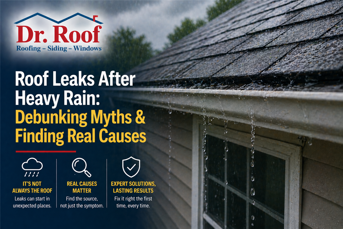 Roof Leaks After Heavy Rain: Debunking Myths & Finding Real Causes