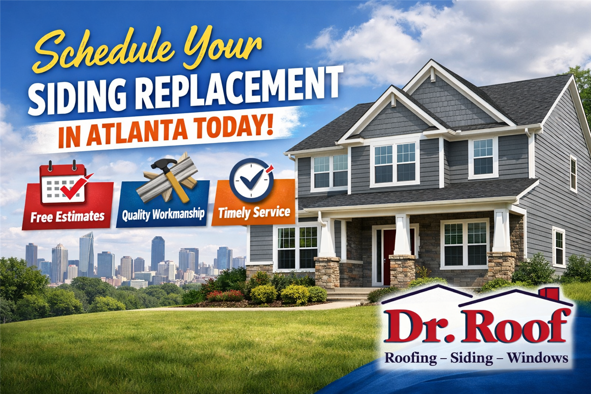 Schedule Your Siding Replacement in Atlanta Today!