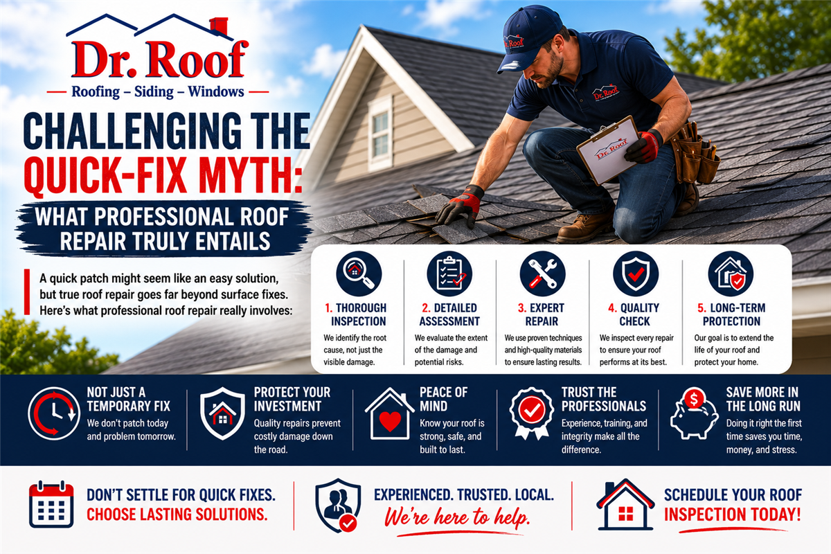 Challenging the Quick-Fix Myth: What Professional Roof Repair Truly Entails