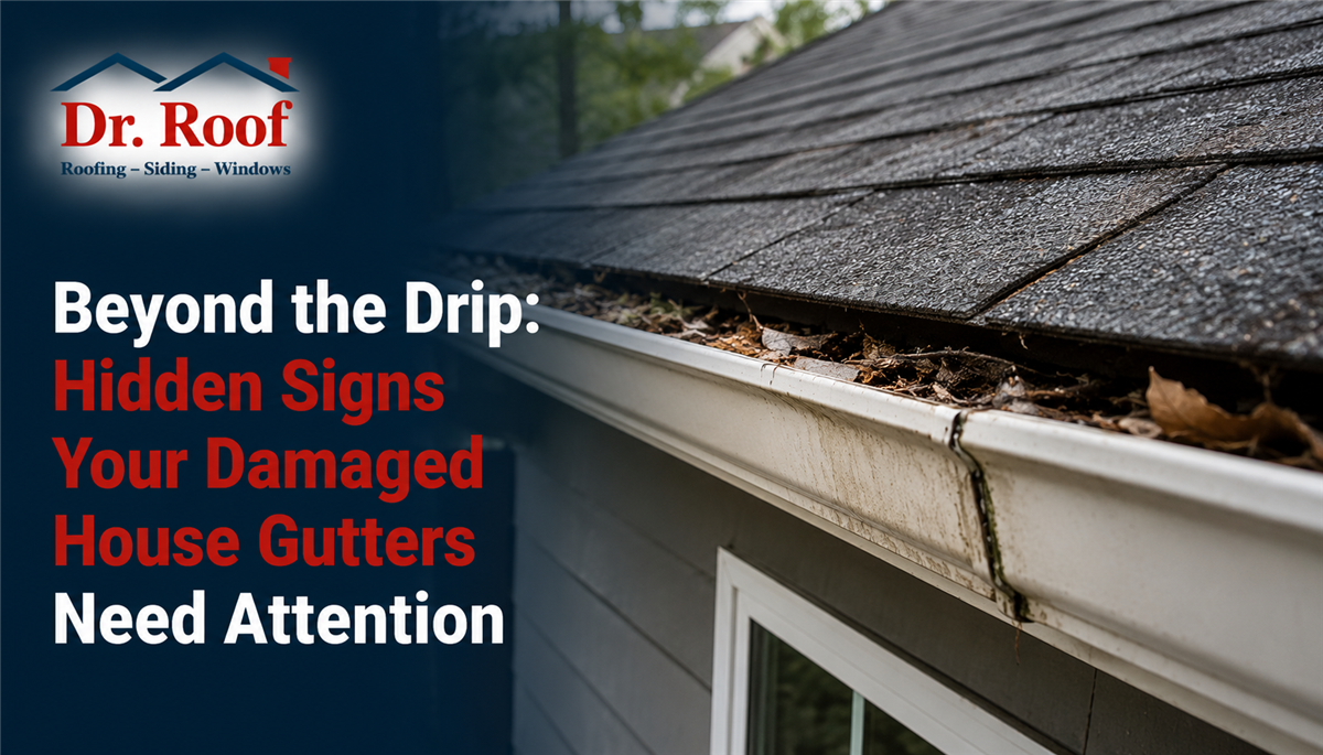 Beyond the Drip: Hidden Signs Your Damaged House Gutters Need Attention