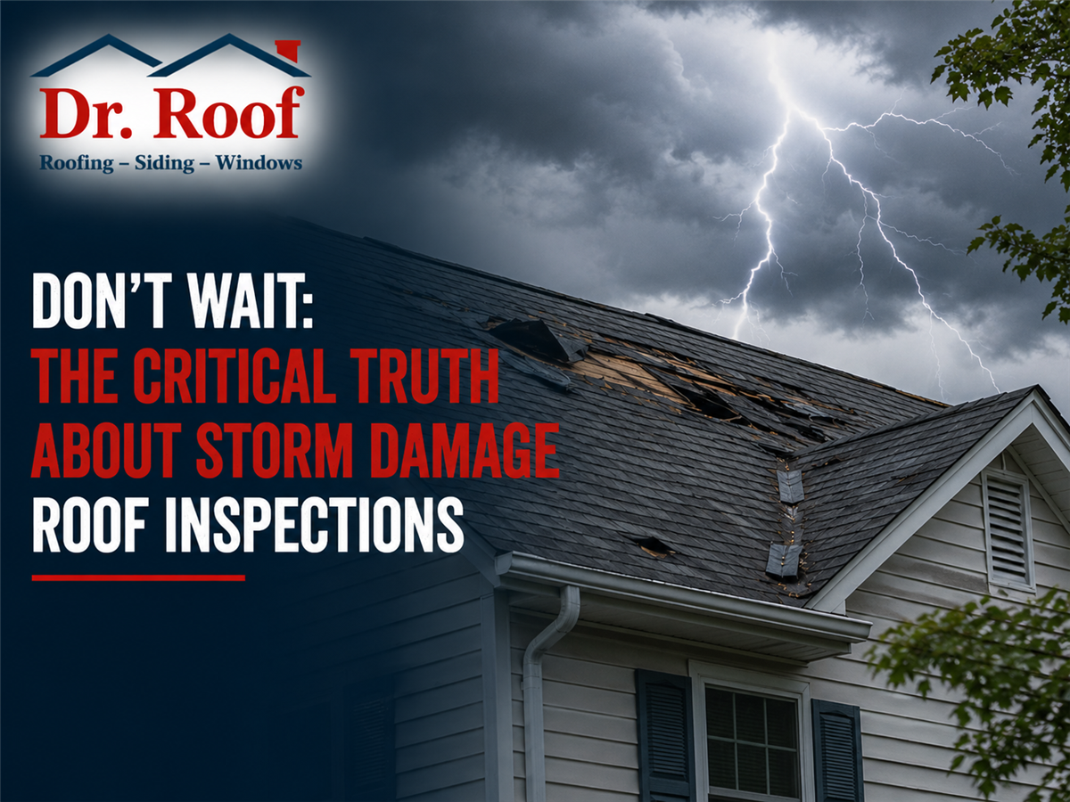 Don't Wait: The Critical Truth About Storm Damage Roof Inspections