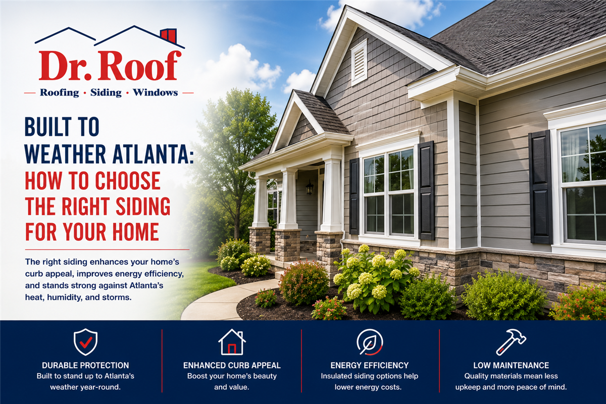 Built to Weather Atlanta: How to Choose the Right Siding for Your Home