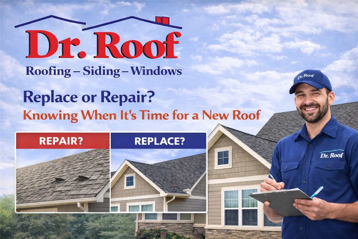 Replace or Repair? Knowing When It's Time for a New Roof