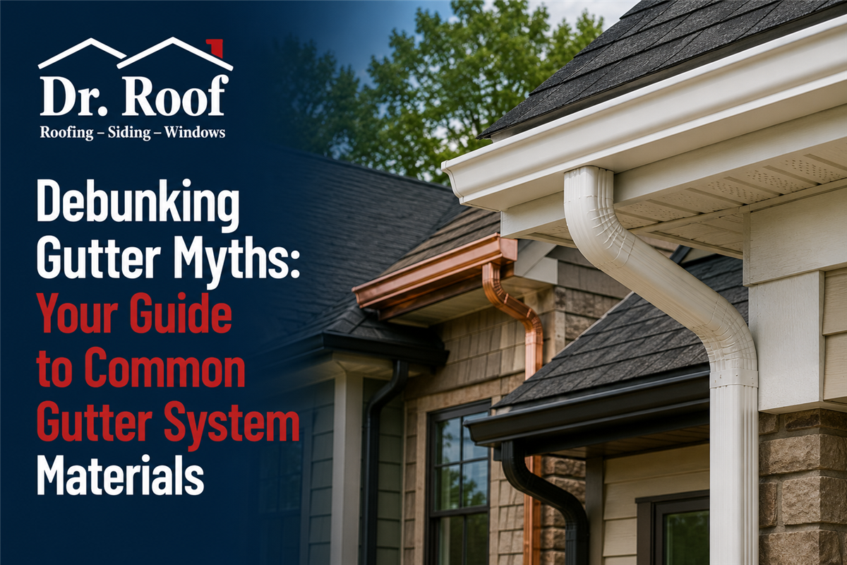 Debunking Gutter Myths: Your Guide to Common Gutter System Materials